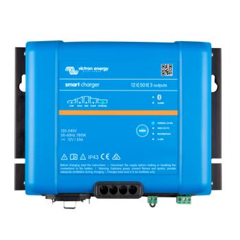 Victron Smart IP43 automaattilaturi 12V/50A kolmella ulostulolla