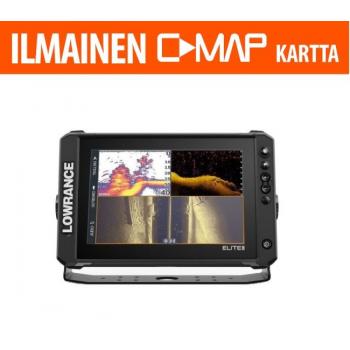Lowrance ELITE FS 10 kaikuluotain/karttaplotteri