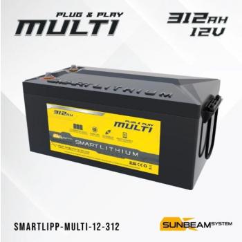 SUNBEAMsystem Smart LITHIUM Plug & Play MULTI 312 Ah, 12 V