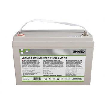Sunwind High Power Lithium-akku 100 Ah