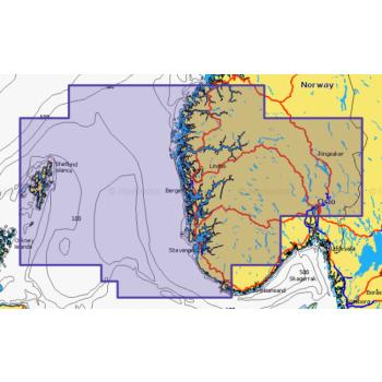 Navionics Platinum+ NPEU051R Norway, Lista to Sognefjord Micro-SD/SD-kortilla
