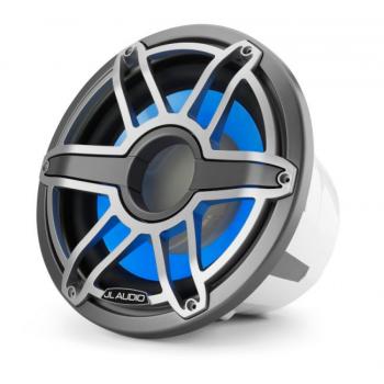 JL Audio 12" M7-12IB Subwoofer titaaninvärisellä Sport-ritilällä ja aseharma