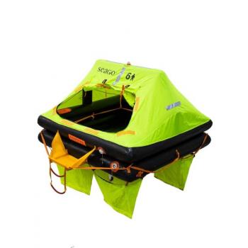 Seago SeaCruiser Plus 10 hengen ISO 9650-1 TYPE 2 pelastuslautta kassimalli