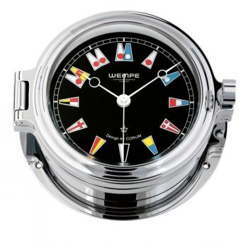 Wempe Regatta II Corum kvartsikello ruostumaton teräs 140 mm