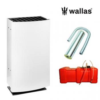 Wallas 26CC lämmitinpaketti hormiasennukseen, valkoinen