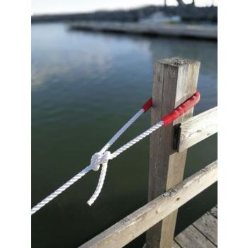 Robline Köyden kulutussuoja punainen 12 mm 50 cm