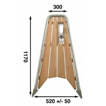 Båtsystem Keulataso 1170 mm