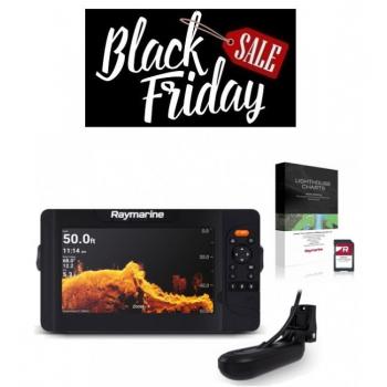 Raymarine Element 9 HV HV-100.02 peräpelianturilla