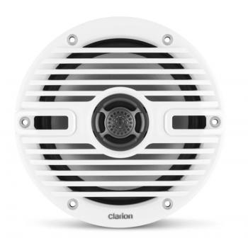 Clarion 6.5" CMS-651-CWB kaiutinpari mustilla ja valkoisilla ritilöillä
