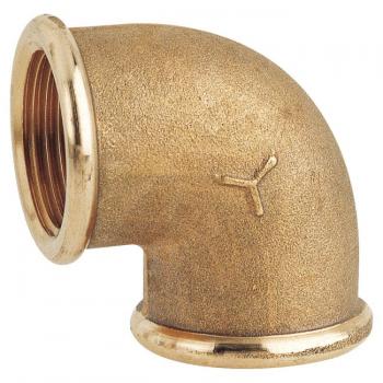 Kulmakappale 90° 1'' cr messinki