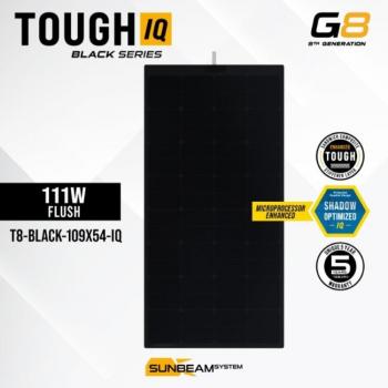 SUNBEAMsystem TOUGH G8 Black IQ 111 W Flush