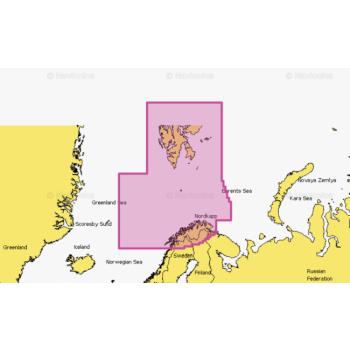 Navionics Platinum+ NPEU054R Norway, Vestfjorden to Svalbard Micro-SD/SD-kortill