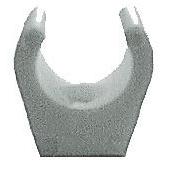 Pidike m2 muovi 19 mm valk.