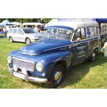 Aurinkolippa Volvo Duett P 210