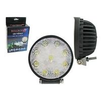 LED-työvalo 10-30V 27W pyöreä 300405