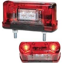 Led-rekisteri- ja takavalo 12/24V 27833
