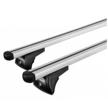 Taakkatelineet integroituihin kattokaiteisiin alu Nowa M 120 cm