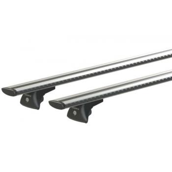 Taakkatelineet integroituihin kattokaiteisiin alu Silenzio L 127 cm