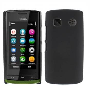 Muovinen suojakotelo Nokia Fate 500 (musta) *