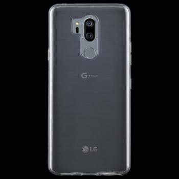 LG G7 ThinQ 0.75mm paksu, läpinäkyvä TPU-kotelo