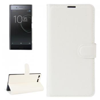 Sony Xperia XZ Premium nahkainen suojakotelo (valkoinen)