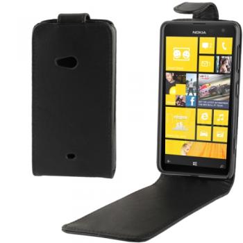 Nahkakotelo Nokia Lumia 625 (musta)