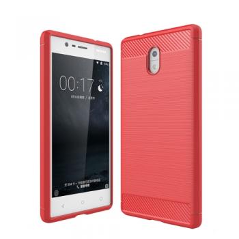 Nokia 3 suojakuori, punainen