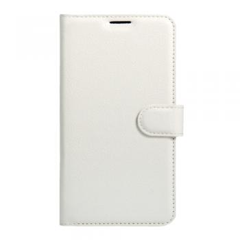 LG G6 nahkainen lompakko/suoja (valkoinen)