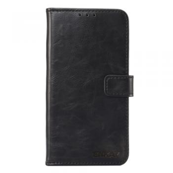Nahkainen lompakko/suoja Samsung Galaxy S8 (musta)