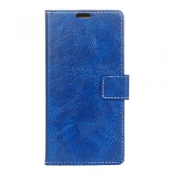 Nahkainen lompakko/suoja Nokia 6 (sininen)