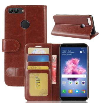 Huawei P smart lompakkokotelo, ruskea