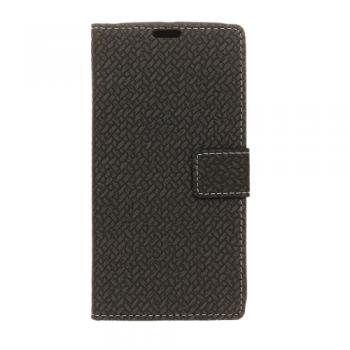 LG G6 nahkainen lompakko/suoja (musta)