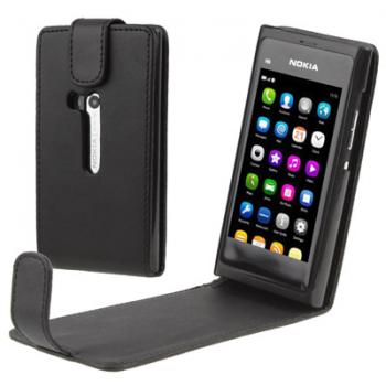 Nahkainen suojakotelo Nokia N9 magneettikiinnitteinen